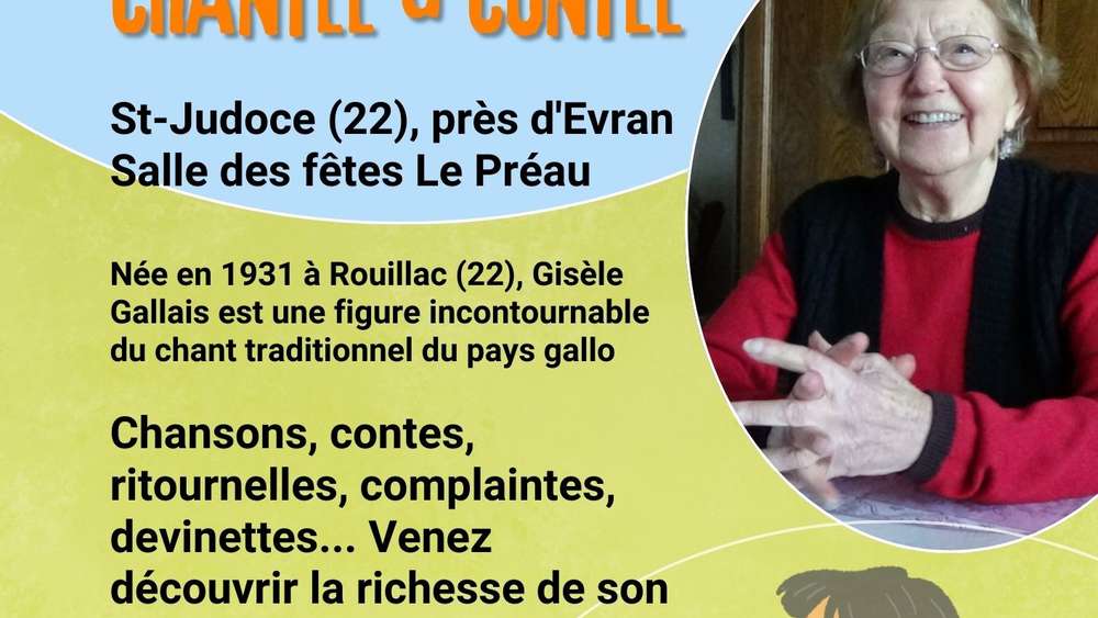 Vêprée chantée et contée autour du répertoire de Gisèle Gallais - Dimanche 18 mai 2025