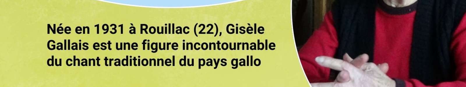 Vêprée chantée et contée autour du répertoire de Gisèle Gallais - Dimanche 18 mai 2025