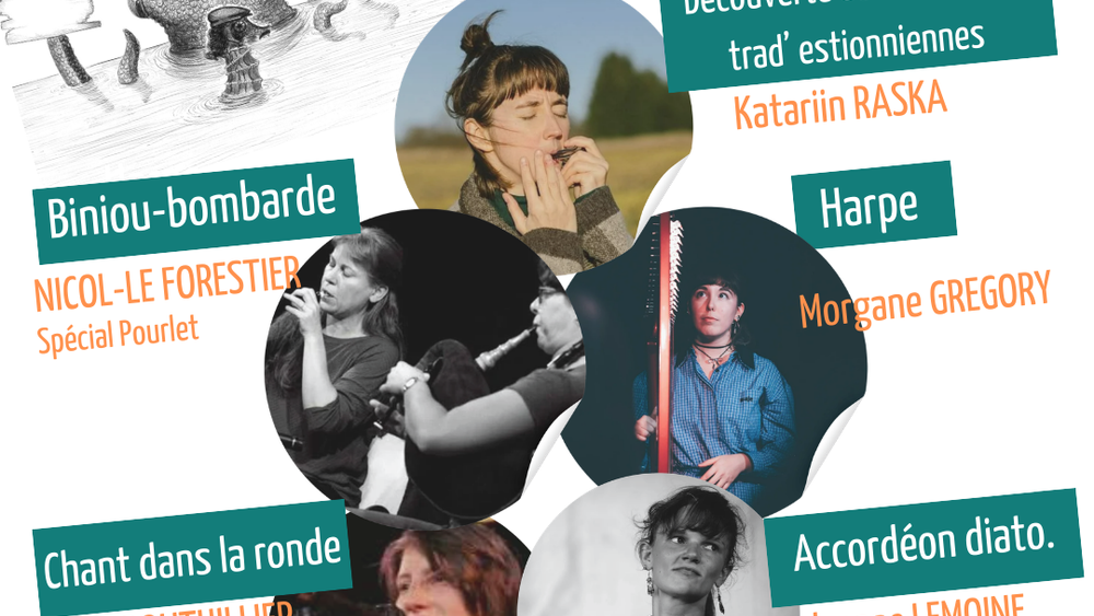 Stages dans le cadre du Poiss'Noz #4  - Samedi 4 avril 2026