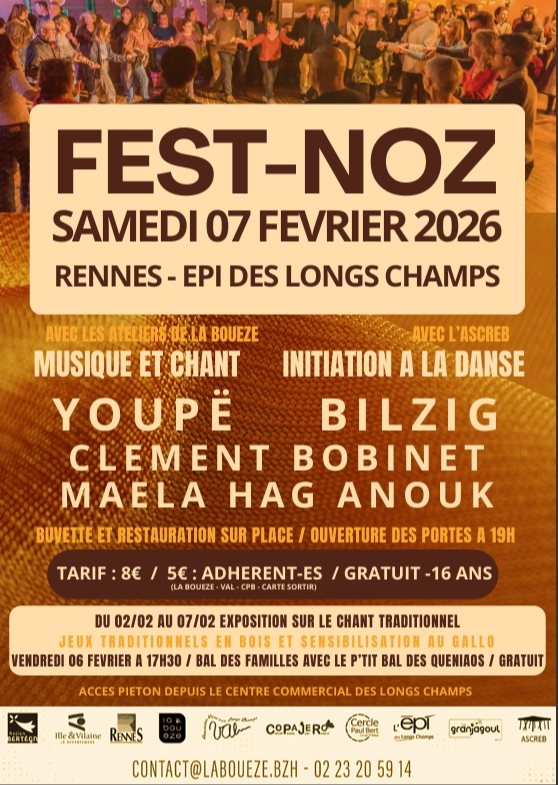 Fest-Noz - Samedi 7 février 2026