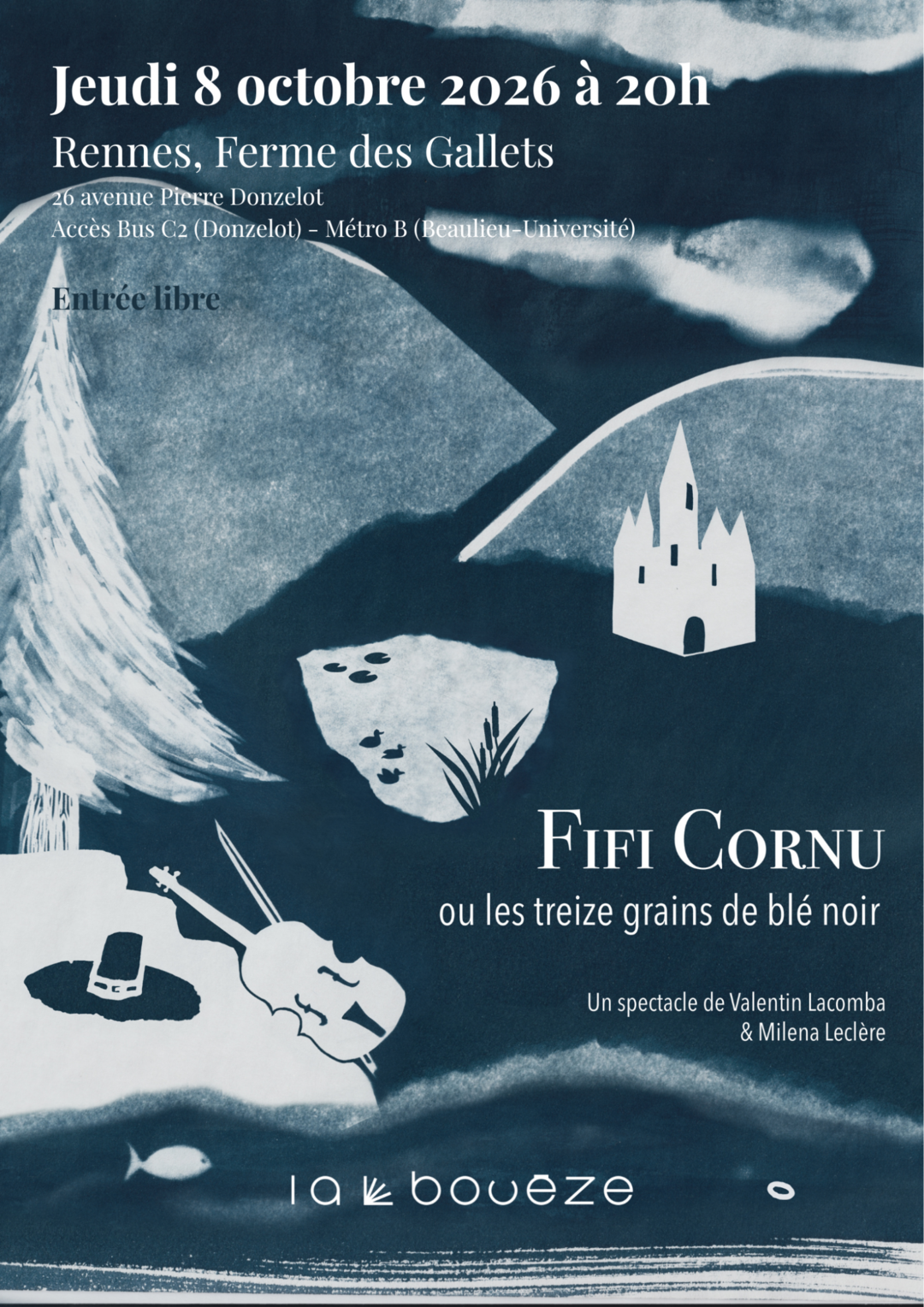 Fifi Cornu : conte musical - Jeudi 8 octobre 2026