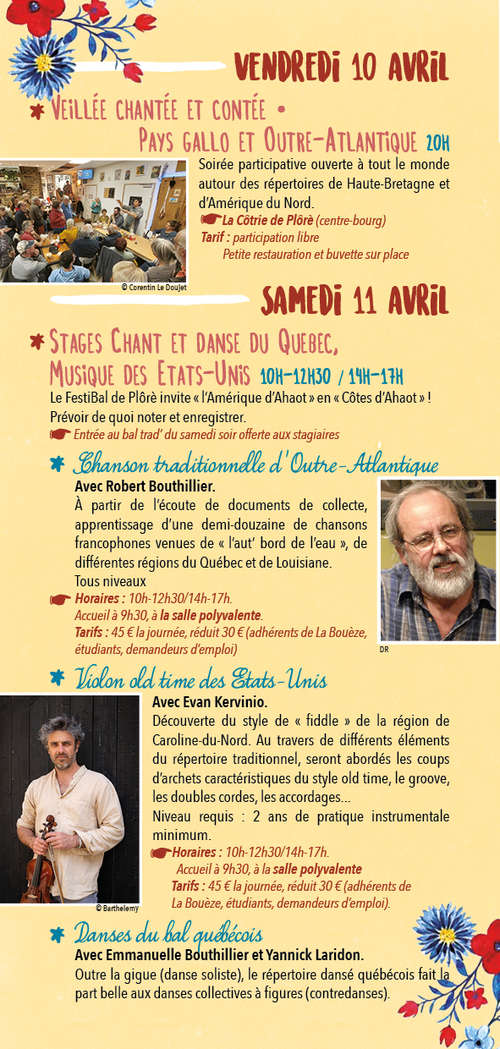 FestiBal gallo de Plôrè les 10, 11 et 12 avril 2026